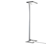 Lampada in metallo LUCTRA VITAWORK HCL da terra 12.000lm argento