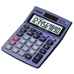 Calcolatrice da tavolo compatta MS-100EM Casio