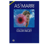 AS MARRI Poliestere trasparente adesivo inkjet A4 0,17mm 10Fg COLOR PATJ 8129 ASMarri