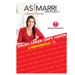 AS MARRI Poliestere trasparente adesivo laser A4 0,07mm 100Fg PAC T COLOR 0672 ASMarri