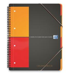 Maxi spiralato 240x297mm 5mm c/margine 80fg 80gr Organizerbook OXFORD