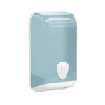 MAR PLAST Dispenser carta igienica interfogliata bianco azzurro Replast