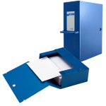 Scatola archivio Big 160 250x350mm blu c/maniglia Sei Rota