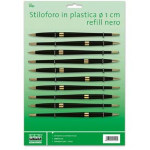 Cartella 10 stilofori art.1052 in plastica Lebez