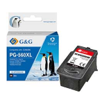 G&G Cartuccia ink rigenerata Nero GG per Canon PIXMA TS5350/TS5351/TS5352/TS5353