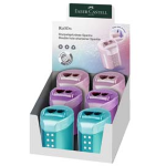 FABER-CASTELL Temperamatite c/serbatoio 2 fori RollOn Sparkle colori assortiti Faber Castell