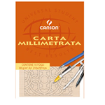 BLOCCO CARTA OPACA MILLIMETRATA 210x297mm 10FG 80GR CANSON