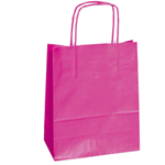 Mainetti Bags 25 SHOPPERS CARTA KRAFT 36x12x41cm TWISTED magenta