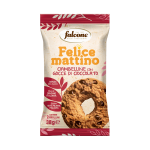 Dolciaria Falcone Biscotti ciambelline con gocce di cioccolato 38gr Falcone