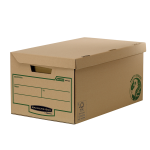 Conf 10 scatole maxi con coperchio ribaltabile Bankers Box Earth Series
