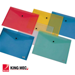 KING MEC BUSTA CON BOTTONE PULL COLORATA 21X29.7CM