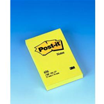 BLOCCO 100fg Post-it Giallo Canary 76x51mm 656