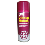 ADESIVO SPRAY 3M DISPLAY MOUNT ADESIONI AFFIDABILI E IMMEDIATE 400ML