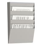 Portadepliant a 6 tasche A4 orizzontali Wall Organizers Paperflow