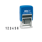 Timbro mini numeratore S126 6colonne 3,8mm autoinchiostrante COLOP