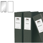 Busta 12 portaetichette PPL adesive trasparenti 22x102mm 10315S 3L