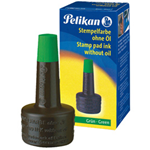 INCHIOSTRO VERDE 4K S/OLIO 28ML X CUSCINETTI PELIKAN
