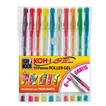 KOH.I.NOOR ASTUCCIO 10 ROLLER KOH-I-GEL COLORI FRUIT