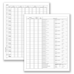 DATA UFFICIO Registro prospetto riepilogativo assoc.sportive 8pag. 31x24,5cm DU13852S000 DU