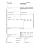DATA UFFICIO Lettera di vettura internazionale CMR MC 5copie autor.12x24cm DU18930M500 DU