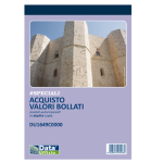 DATA UFFICIO Blocco distinta acquisto carte valori 50/50copie autor. DU1649C0000