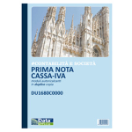 DATA UFFICIO Blocco prima nota cassa/iva 50/50copie autor. 29,7x21,5cm DU1680C0000