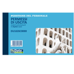 DATA UFFICIO Blocco presenze mensili 50/50copie autor. 10x16,8cm DU1626C0000