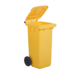 Mobil Plastic Bidone carrellato 240Lt giallo per raccolta differenziata