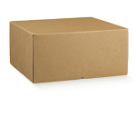 SCOTTON Scatola box per gastronomia d'asporto linea Marmotta 30x40x19,5cm avana