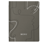 STILCASA PortamenU' F.to A4 24,6x31,6cm Linea Linee - grigio