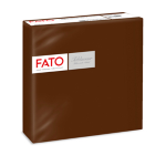 50 tovaglioli carta 40x40cm color cacao Linea Airlaid Fato