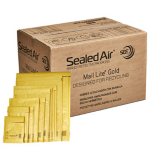 SEALED AIR 50 Buste imbottite GOLD J 30x44cm UTILE avana - conf.risparmio MAIL LITEÂ®