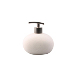 King Collection Dispenser sapone liquido bianco linea Stone