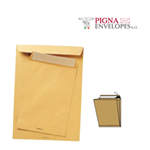 250 BUSTE AVANA 250X353X40MM 120GR C/SOFFIETTO E STRIP LARGEMAIL PIGNA