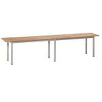 Fasma Panca in legno a 6 POSTI L200cm
