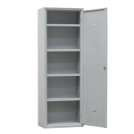 Fasma Armadio multiuso in metallo a 1 anta 60x40xH180cm GRIGIO