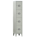 Fasma Armadio casellario in metallo a 4 VANI 35x50cm H180cm GRIGIO