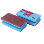 Conf 10 spugne accoppiate blu Scotch-BriteÂ® 55