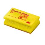 Conf 10 spugne accoppiate giallo Scotch-BriteÂ® 57