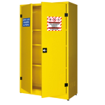 Carvel Armadio di sicurezza per liquidi infiammabili 107,5x50x18cm giallo