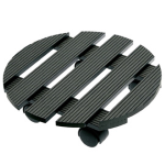 Verdemax Trolley portavaso in WPC idrorepellente D 30cm