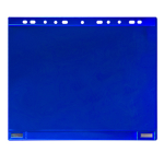 Conf. 5 Buste forate per supporti magnetici ad anelli f.to A4 blu Tarifold