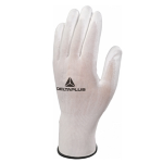 DELTAPLUS Guanto antistatico in poliestere/carbonio VE702PESD Tg.10 col. bianco