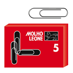 MOLHO LEONE SCATOLA 100 FERMAGLI N.5 MM50 ZINCATI LEONE