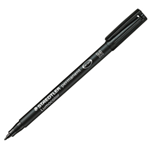 STAEDTLER PENNARELLO LUMOCOLOR PERMANENT 317 M 1.0MM NERO