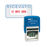 Timbro S260/L1 DATARIO + RICEVUTO 4mm autoinchiostrante COLOP