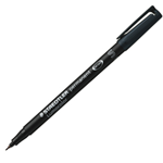 STAEDTLER PENNARELLO LUMOCOLOR PERMANENT 313 SF 0.4MM NERO
