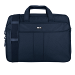 Cartella tessuto porta notebook 15" blu City Time