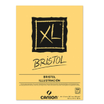 Blocco collato lato corto XL BRISTOL A4 50 fg. 180 gr. Canson