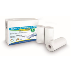 Blister 3 rotoli carta termica 55gr BPA free 57mm x 7mt senza anima x POS